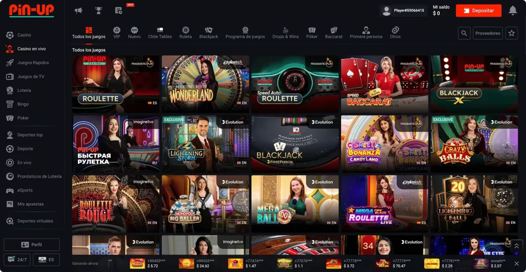 Casino en vivo